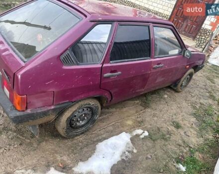 Червоний ВАЗ 2109, об'ємом двигуна 1.5 л та пробігом 250 тис. км за 650 $, фото 1 на Automoto.ua