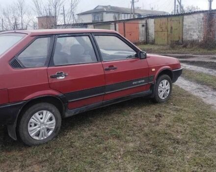 Красный ВАЗ 2109, объемом двигателя 1.3 л и пробегом 9 тыс. км за 945 $, фото 3 на Automoto.ua
