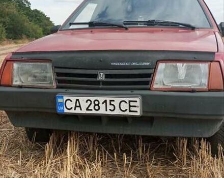 Красный ВАЗ 2109, объемом двигателя 1.3 л и пробегом 48 тыс. км за 2000 $, фото 3 на Automoto.ua