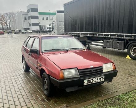 Красный ВАЗ 2109, объемом двигателя 1.3 л и пробегом 68 тыс. км за 550 $, фото 1 на Automoto.ua