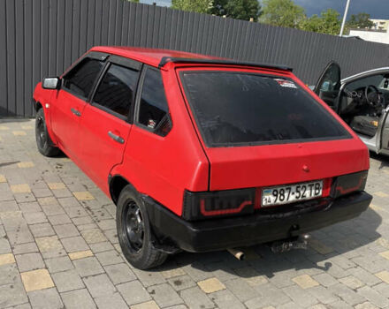 Красный ВАЗ 2109, объемом двигателя 1.3 л и пробегом 200 тыс. км за 1100 $, фото 7 на Automoto.ua