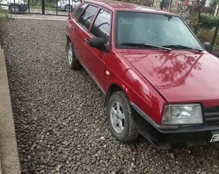 Красный ВАЗ 2109, объемом двигателя 1.5 л и пробегом 71 тыс. км за 1300 $, фото 4 на Automoto.ua