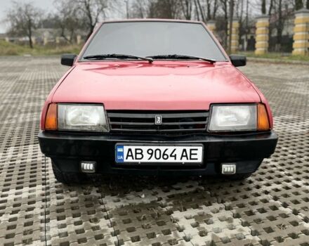 Красный ВАЗ 2109, объемом двигателя 1.3 л и пробегом 93 тыс. км за 1250 $, фото 1 на Automoto.ua