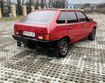 Красный ВАЗ 2109, объемом двигателя 1.3 л и пробегом 93 тыс. км за 1250 $, фото 7 на Automoto.ua