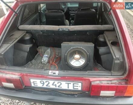 Красный ВАЗ 2109, объемом двигателя 1.5 л и пробегом 71 тыс. км за 1300 $, фото 10 на Automoto.ua
