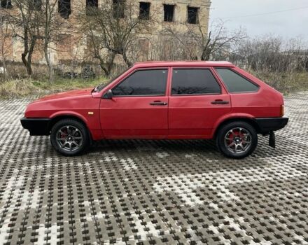 Красный ВАЗ 2109, объемом двигателя 1.3 л и пробегом 93 тыс. км за 1250 $, фото 3 на Automoto.ua