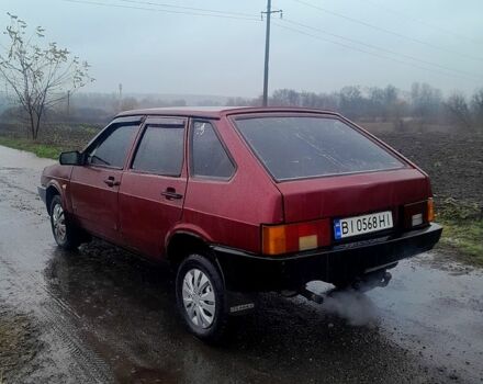 Красный ВАЗ 2109, объемом двигателя 1.3 л и пробегом 200 тыс. км за 750 $, фото 5 на Automoto.ua