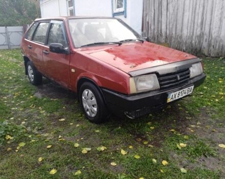 Красный ВАЗ 2109, объемом двигателя 1.3 л и пробегом 2 тыс. км за 523 $, фото 1 на Automoto.ua