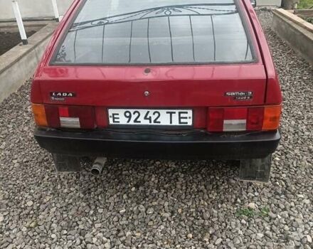Красный ВАЗ 2109, объемом двигателя 1.5 л и пробегом 71 тыс. км за 1300 $, фото 2 на Automoto.ua