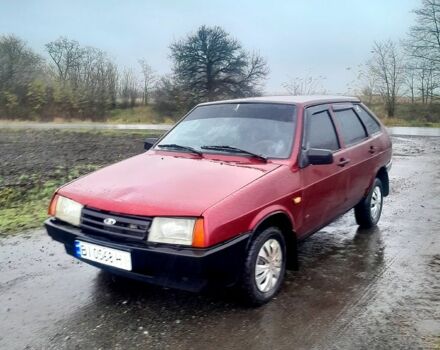 Красный ВАЗ 2109, объемом двигателя 1.3 л и пробегом 200 тыс. км за 750 $, фото 1 на Automoto.ua