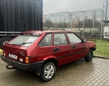 Красный ВАЗ 2109, объемом двигателя 1.3 л и пробегом 68 тыс. км за 550 $, фото 2 на Automoto.ua