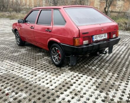 Красный ВАЗ 2109, объемом двигателя 1.3 л и пробегом 93 тыс. км за 1250 $, фото 5 на Automoto.ua