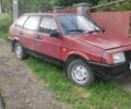 Красный ВАЗ 2109, объемом двигателя 1 л и пробегом 423 тыс. км за 900 $, фото 1 на Automoto.ua