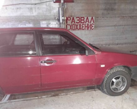 Красный ВАЗ 2109, объемом двигателя 1.5 л и пробегом 250 тыс. км за 1000 $, фото 1 на Automoto.ua