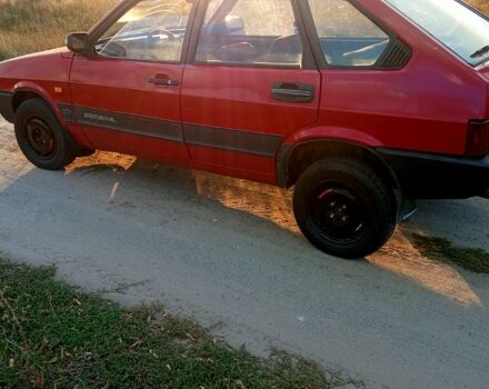 Красный ВАЗ 2109, объемом двигателя 1.6 л и пробегом 180 тыс. км за 950 $, фото 1 на Automoto.ua