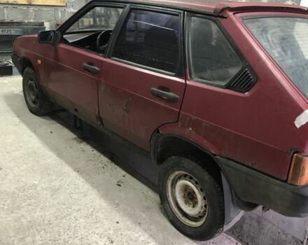 Красный ВАЗ 2109, объемом двигателя 1.3 л и пробегом 250 тыс. км за 350 $, фото 5 на Automoto.ua