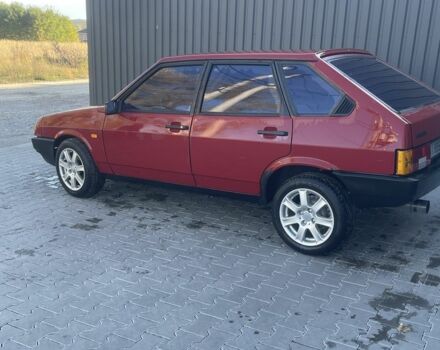 Красный ВАЗ 2109, объемом двигателя 1.3 л и пробегом 110 тыс. км за 1700 $, фото 6 на Automoto.ua