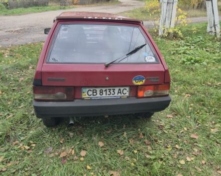 Красный ВАЗ 2109, объемом двигателя 1.5 л и пробегом 120 тыс. км за 700 $, фото 1 на Automoto.ua