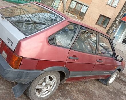 Красный ВАЗ 2109, объемом двигателя 1.5 л и пробегом 86 тыс. км за 807 $, фото 3 на Automoto.ua