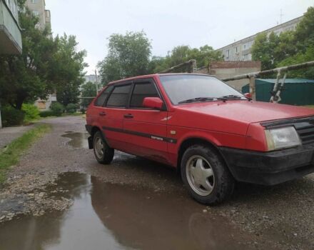 Красный ВАЗ 2109, объемом двигателя 1.3 л и пробегом 67 тыс. км за 1417 $, фото 1 на Automoto.ua