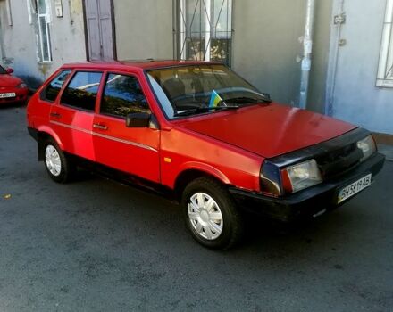 Червоний ВАЗ 2109, об'ємом двигуна 1.3 л та пробігом 225 тис. км за 800 $, фото 1 на Automoto.ua