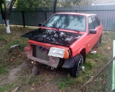 Красный ВАЗ 2109, объемом двигателя 1.5 л и пробегом 2 тыс. км за 485 $, фото 2 на Automoto.ua