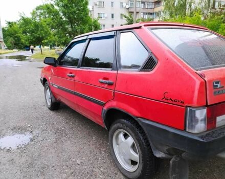Красный ВАЗ 2109, объемом двигателя 1.3 л и пробегом 67 тыс. км за 1417 $, фото 2 на Automoto.ua