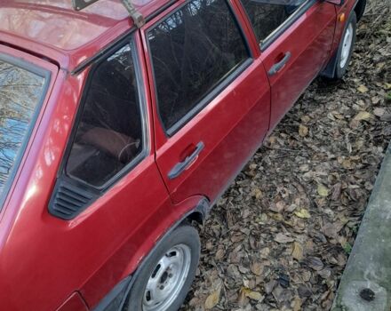 Красный ВАЗ 2109, объемом двигателя 0 л и пробегом 10 тыс. км за 600 $, фото 1 на Automoto.ua