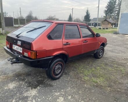 Червоний ВАЗ 2109, об'ємом двигуна 1.3 л та пробігом 350 тис. км за 399 $, фото 5 на Automoto.ua