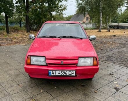 Красный ВАЗ 2109, объемом двигателя 1.3 л и пробегом 200 тыс. км за 1100 $, фото 4 на Automoto.ua