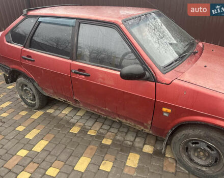 Червоний ВАЗ 2109, об'ємом двигуна 1.29 л та пробігом 250 тис. км за 500 $, фото 1 на Automoto.ua