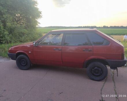 Червоний ВАЗ 2109, об'ємом двигуна 1.3 л та пробігом 100 тис. км за 1000 $, фото 3 на Automoto.ua