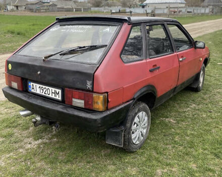 Червоний ВАЗ 2109, об'ємом двигуна 1.5 л та пробігом 85 тис. км за 1085 $, фото 1 на Automoto.ua