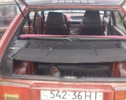 Красный ВАЗ 2109, объемом двигателя 1.3 л и пробегом 200 тыс. км за 600 $, фото 7 на Automoto.ua