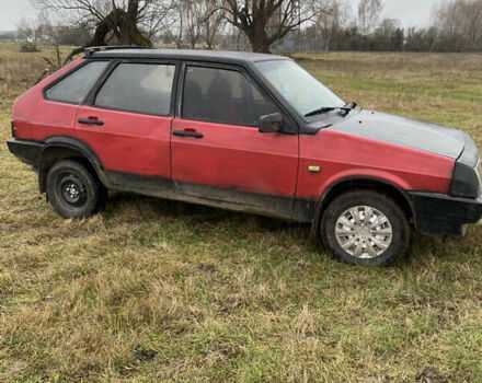 Красный ВАЗ 2109, объемом двигателя 1.5 л и пробегом 85 тыс. км за 875 $, фото 2 на Automoto.ua