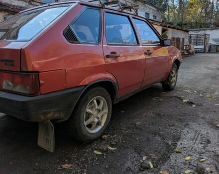 Красный ВАЗ 2109, объемом двигателя 1.3 л и пробегом 60 тыс. км за 657 $, фото 3 на Automoto.ua