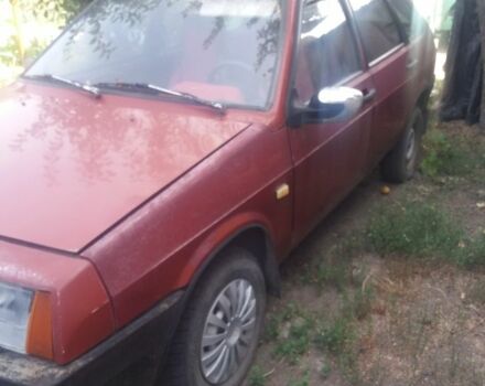 Красный ВАЗ 2109, объемом двигателя 1.3 л и пробегом 200 тыс. км за 600 $, фото 2 на Automoto.ua