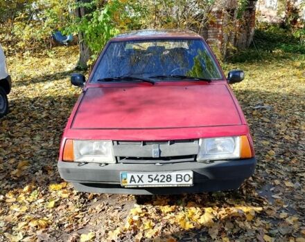 Красный ВАЗ 2109, объемом двигателя 1.3 л и пробегом 219 тыс. км за 834 $, фото 4 на Automoto.ua