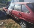 Красный ВАЗ 2109, объемом двигателя 1.3 л и пробегом 539 тыс. км за 958 $, фото 1 на Automoto.ua