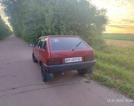 Червоний ВАЗ 2109, об'ємом двигуна 1.3 л та пробігом 100 тис. км за 1000 $, фото 4 на Automoto.ua