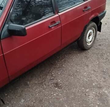 Червоний ВАЗ 2109, об'ємом двигуна 1.3 л та пробігом 60 тис. км за 1150 $, фото 1 на Automoto.ua