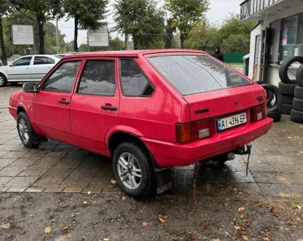 Красный ВАЗ 2109, объемом двигателя 1.3 л и пробегом 200 тыс. км за 1100 $, фото 1 на Automoto.ua
