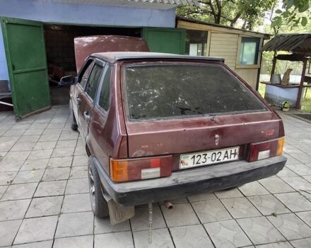 Красный ВАЗ 2109, объемом двигателя 1 л и пробегом 192 тыс. км за 720 $, фото 5 на Automoto.ua