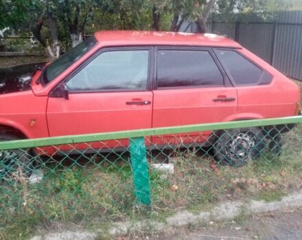 Красный ВАЗ 2109, объемом двигателя 1.5 л и пробегом 2 тыс. км за 485 $, фото 4 на Automoto.ua