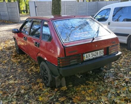 Красный ВАЗ 2109, объемом двигателя 1.3 л и пробегом 219 тыс. км за 834 $, фото 1 на Automoto.ua