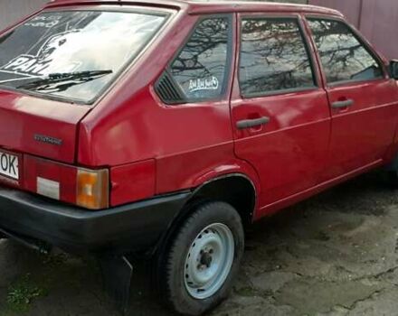 Красный ВАЗ 2109, объемом двигателя 1.3 л и пробегом 77 тыс. км за 1450 $, фото 6 на Automoto.ua
