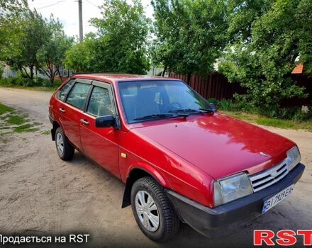 Красный ВАЗ 2109, объемом двигателя 1.3 л и пробегом 100 тыс. км за 1100 $, фото 2 на Automoto.ua