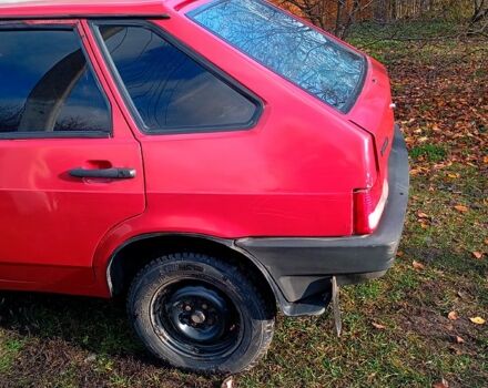 Красный ВАЗ 2109, объемом двигателя 1.5 л и пробегом 250 тыс. км за 1200 $, фото 8 на Automoto.ua