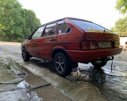 Красный ВАЗ 2109, объемом двигателя 1.5 л и пробегом 3 тыс. км за 1200 $, фото 3 на Automoto.ua