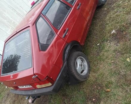 Красный ВАЗ 2109, объемом двигателя 1.5 л и пробегом 1000 тыс. км за 500 $, фото 2 на Automoto.ua